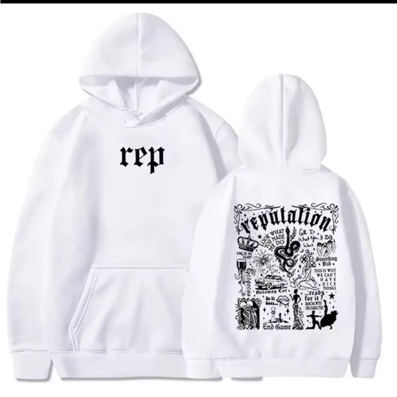 TAYLOR SWIFT THE ERAS TOUR HOODIE reputation sweatshirt new - Picture 5 of 9